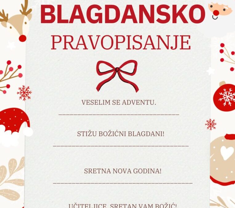 Blagdanski pravopis