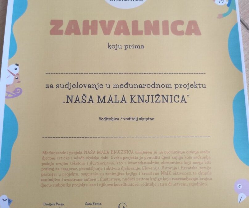 Projekt Naša mala knjižnica